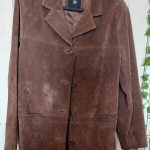 Vintage ISZ Leathers Classic Leather Suede Jacket
